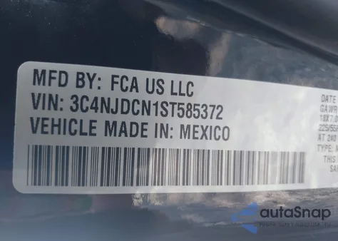 2025 Jeep Compass Limited 4X4 z USA, uszkodzony, nr VIN 3C4NJDCN1ST585372